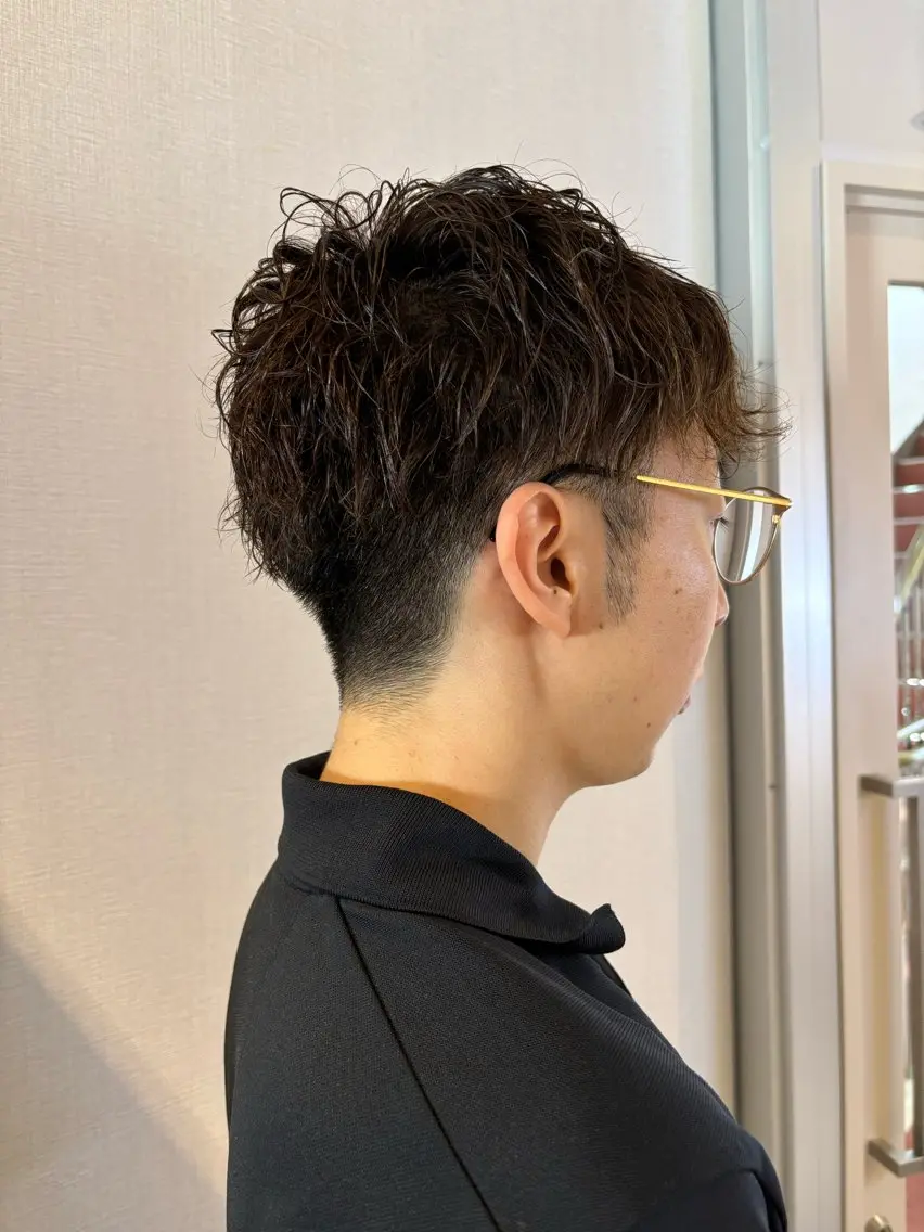 メンズ メンズパーマ Kaho🌼/メンズ ニュアンスパーマのヘアスタイル
