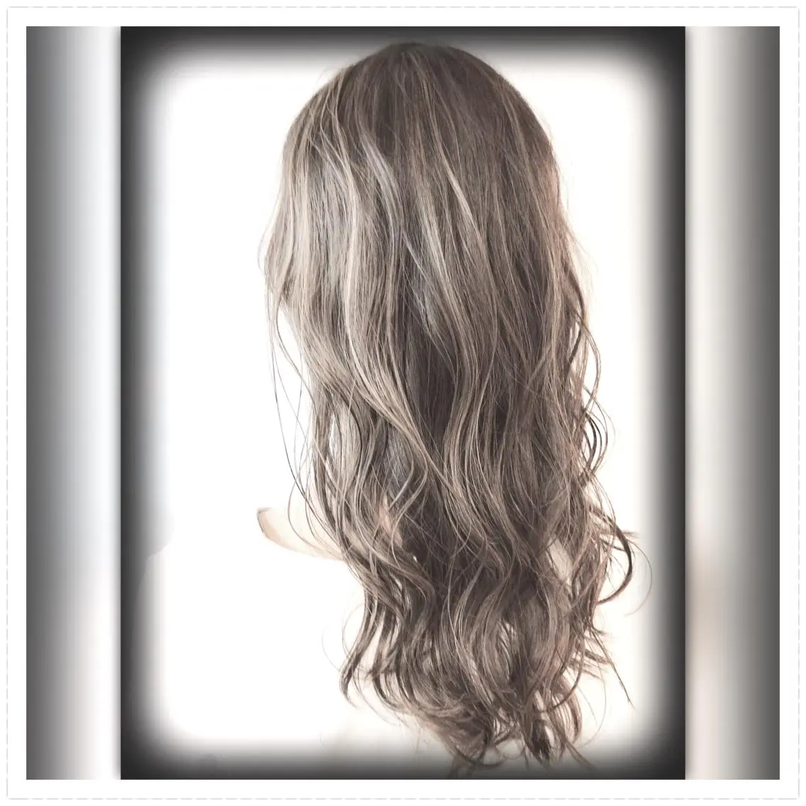 ロング カラー ダブルカラー ハイライトカラー ハイライト カット ヘアカラー 【メンズカット】 澤下瑛一のヘアスタイル
