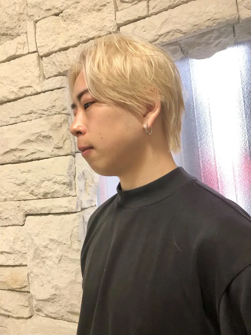 カラー ヘアアレンジ メンズ カット ヘアカラー トリートメント ヘアセット メンズ特化✂️栗原 侑也のヘアスタイル