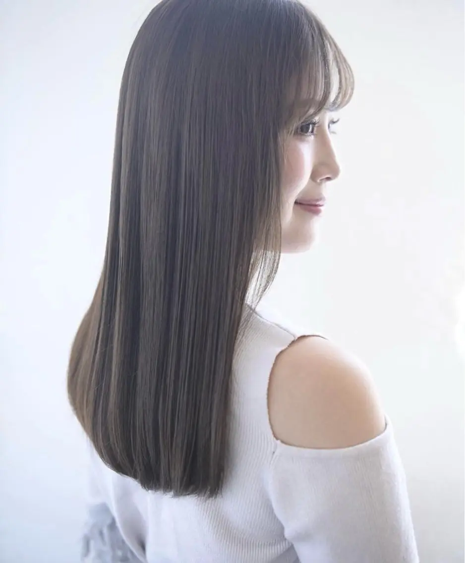ロング 縮毛矯正 トリートメント 縮毛矯正 トリートメント 古山 瞳のヘアスタイル