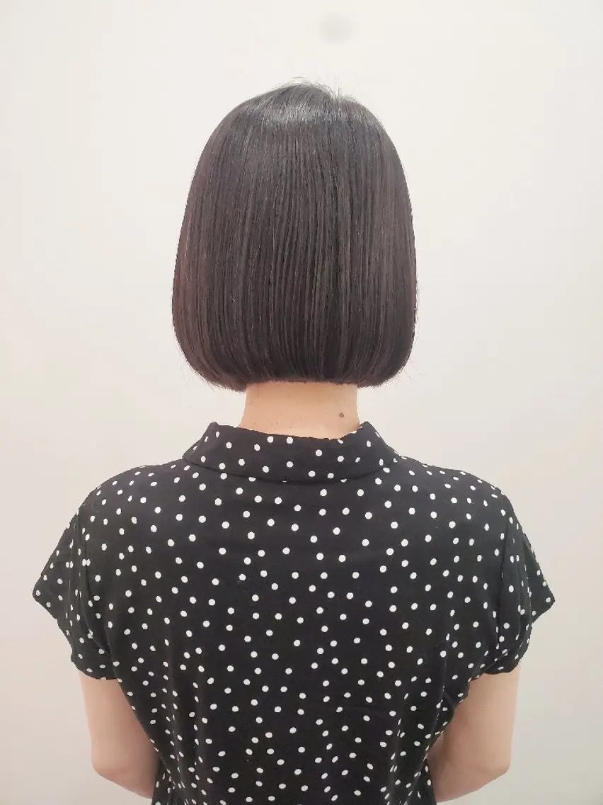 ショート カット ヘアカラー トリートメント ヘッドスパ 齋藤 愛美のヘアスタイル