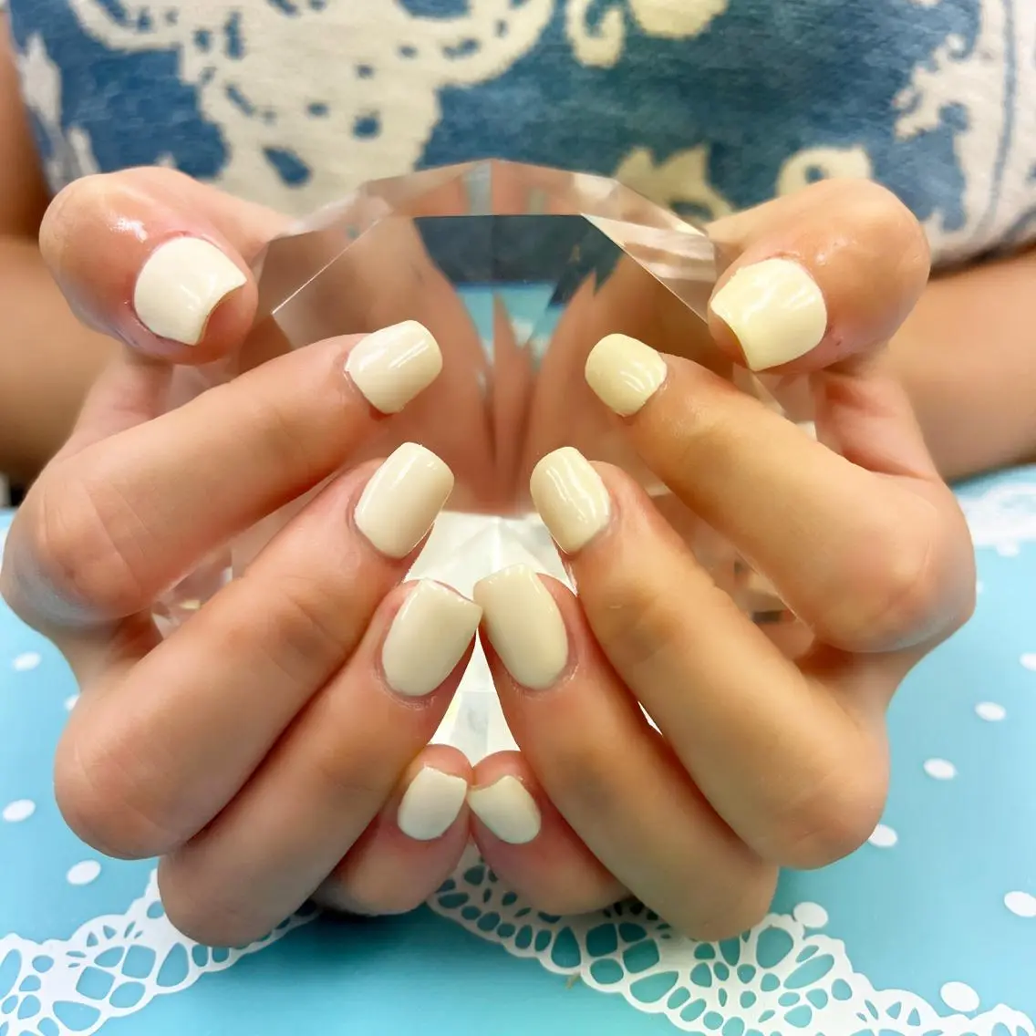 ネイル スクエアネイル BlueDaisy 栄本店のネイルデザイン