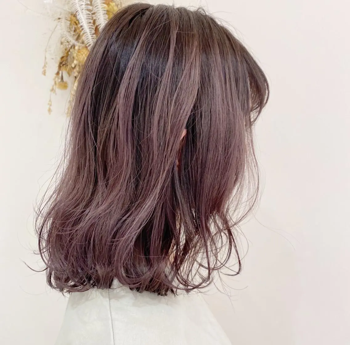 ミディアム カラー 【髪質改善】 梅田　聡のヘアスタイル
