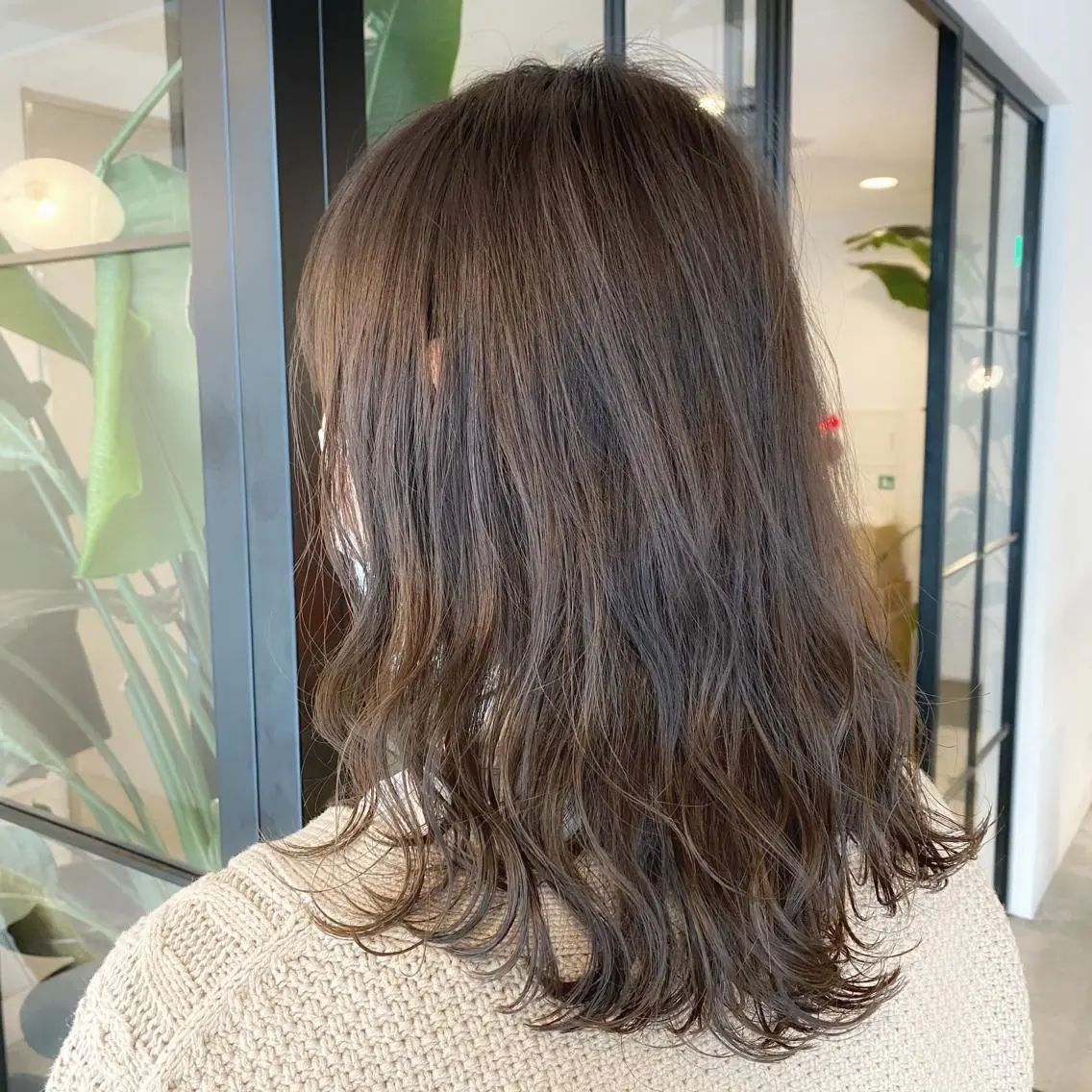 ミディアム カラー ベージュカラー/新潟 カラー特化/落合優吾のヘアスタイル