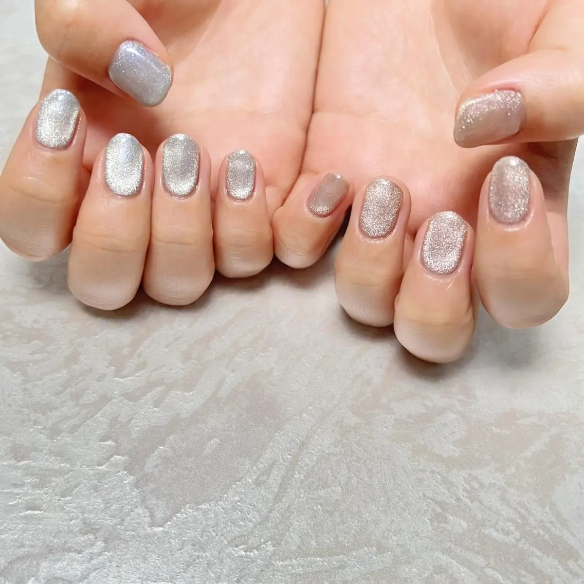 ネイル ニュアンスネイル ショートネイル gemickle nailのネイルデザイン