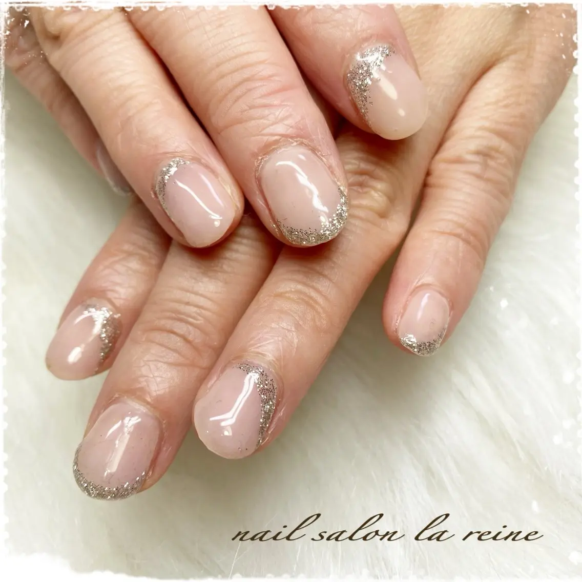 ネイル アートネイル ワンカラーネイル シンプルネイル nail salon la reineのネイルデザイン