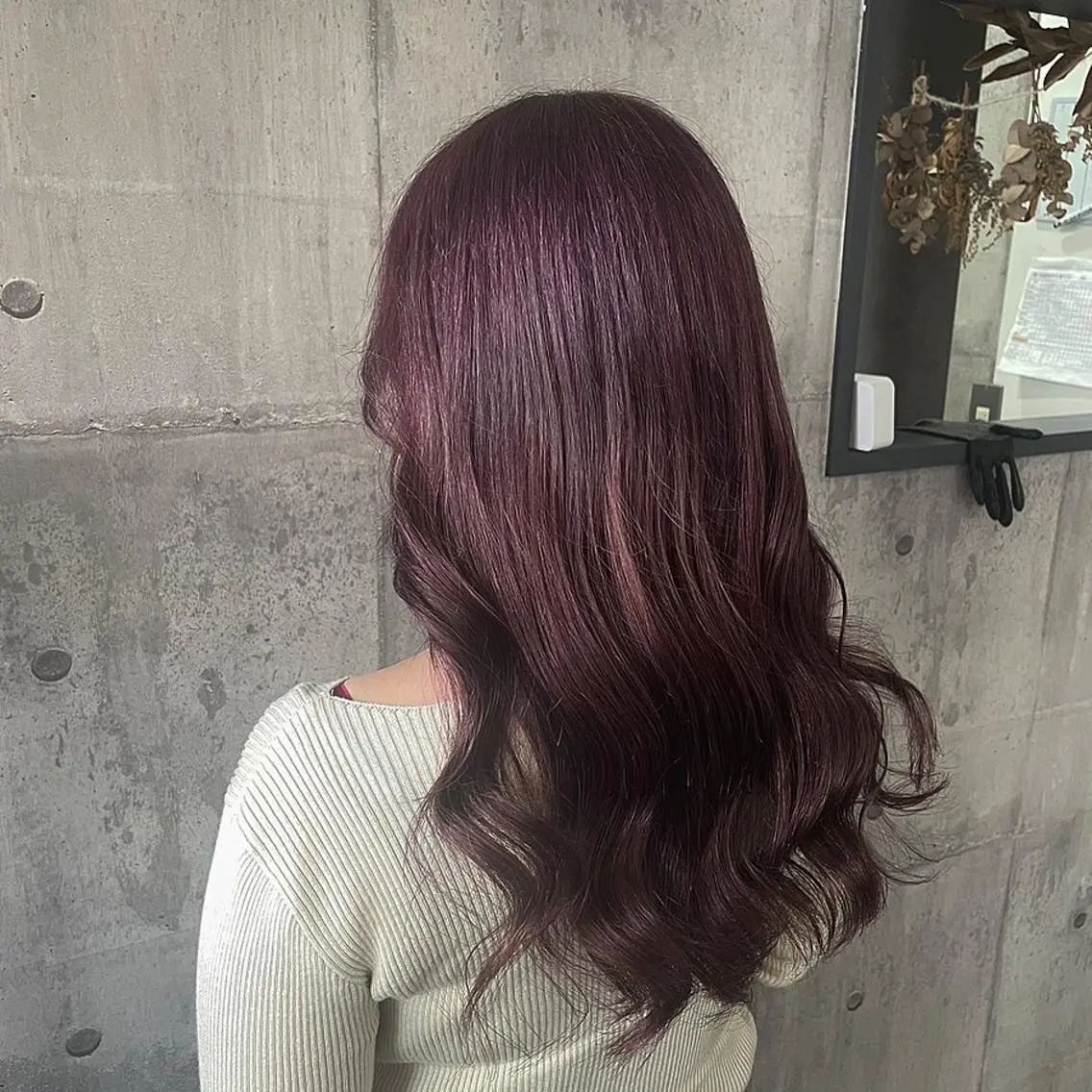 ロング カラー ラベンダーカラー ピンクカラー ピンクラベンダー Hair Labo ASH  あみん♡のヘアスタイル