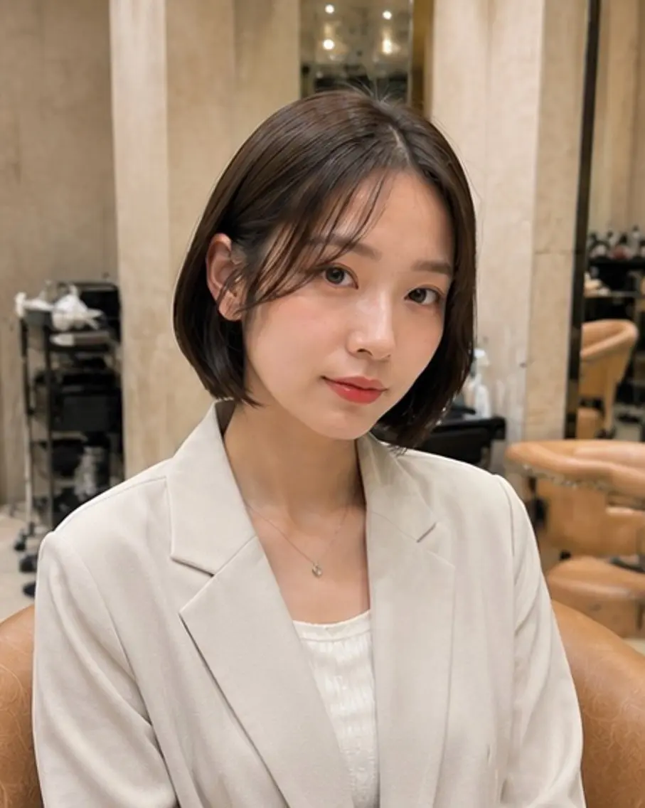 ショート 🍯似合わせ＆小顔 ボブ/みゆ🍯表参道のヘアスタイル