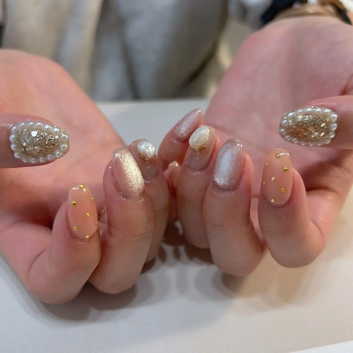 ネイル マグネットネイル tenoteno nail/yuuriのネイルデザイン