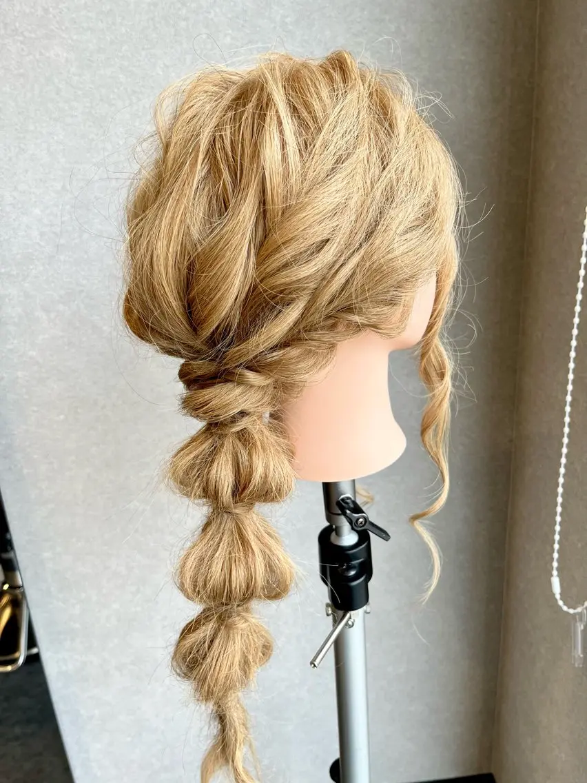 ロング 玉ねぎヘアー ヘアセット 髪質改善⚡️カラー 🍀武久 誠🍀のヘアスタイル