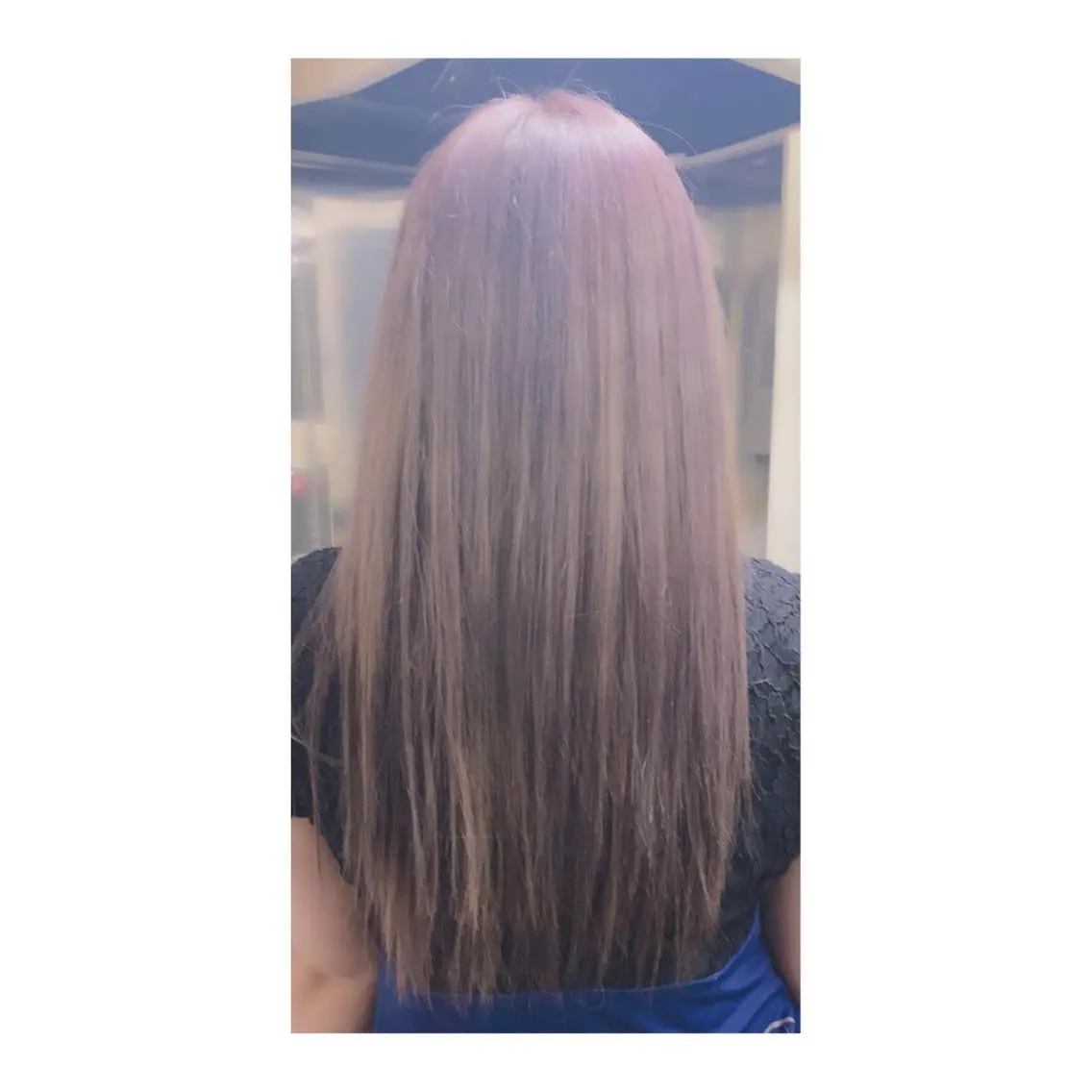 ロング カラー アッシュ ブリーチ ラベンダーカラー ラベンダーアッシュ ピンクカラー ハイライト/インナー /ブリーチ/レイヤーのヘアスタイル
