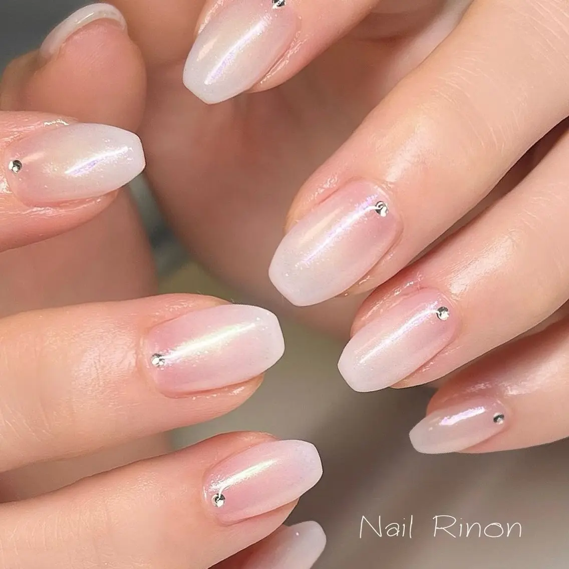 ネイル オフィスネイル ハンドネイル Nail Rinonのネイルデザイン