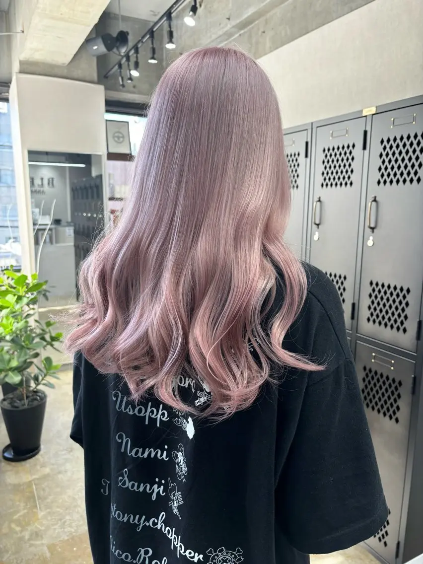ロング トリートメント ニュアンスカラー/ 🫧レミ(坊主)のヘアスタイル