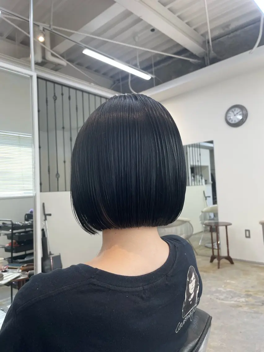 ミディアム ボブ カット 宮本 祥生のヘアスタイル