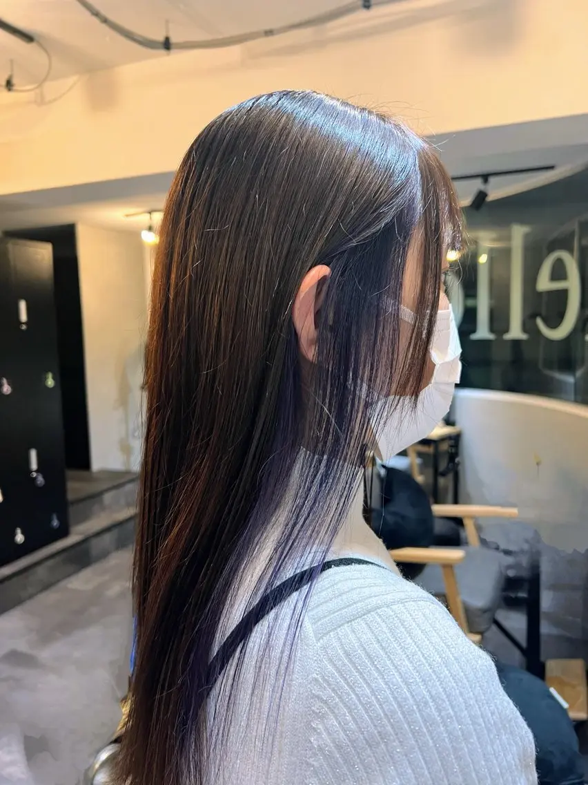 ロング raugh 谷山 楓のヘアスタイル