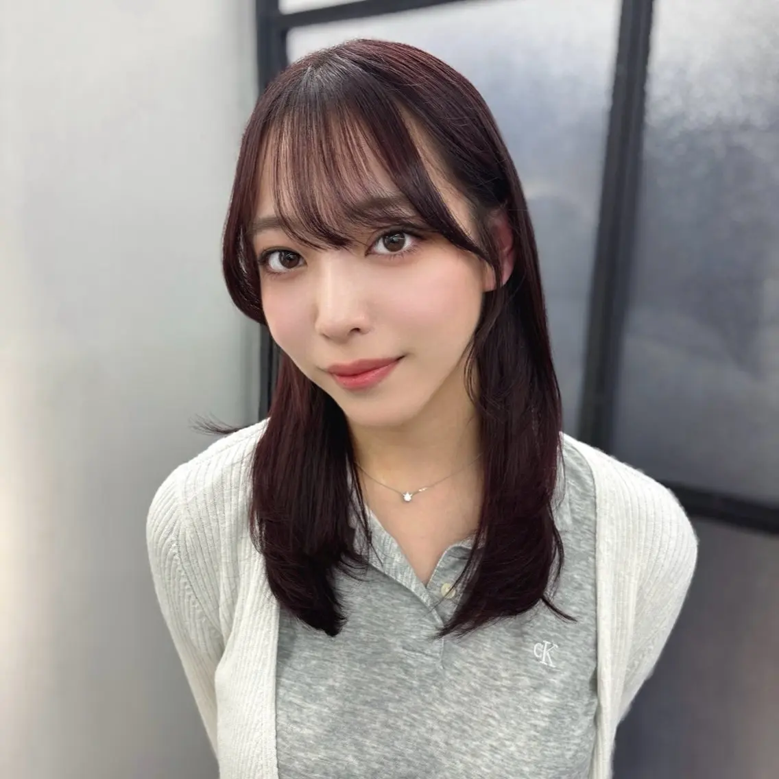 セミロング カラー ヘアカラー Ren. 🦋デザインカラーのヘアスタイル