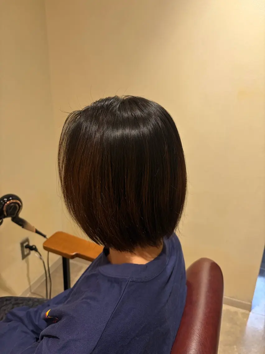 ミディアム カット 西村 さくらのヘアスタイル