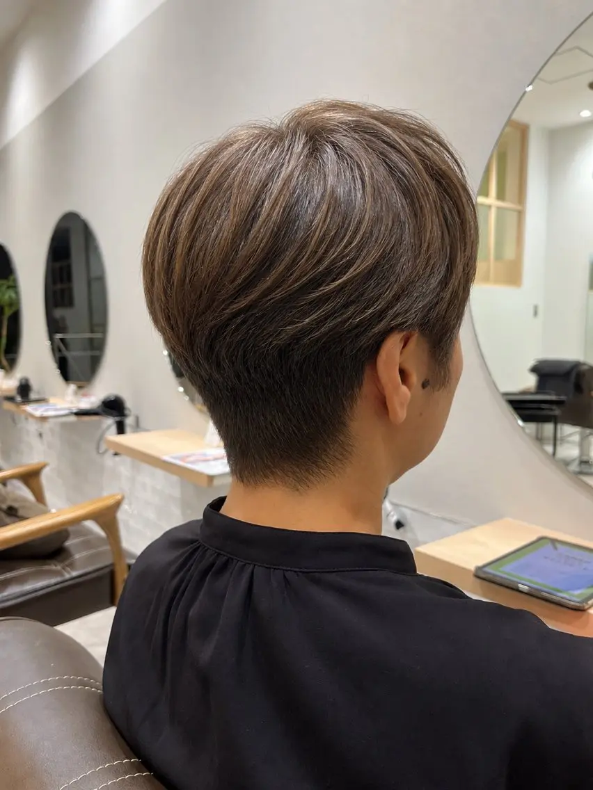 ショート レディースカット/ ヒグレアキコのヘアスタイル