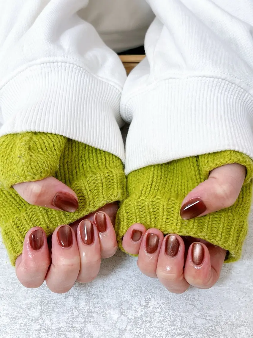 ネイル オーロラネイル フットネイル フレンチネイル ジェルネイル ハート ハンドネイル mogunail &blowのネイルデザイン