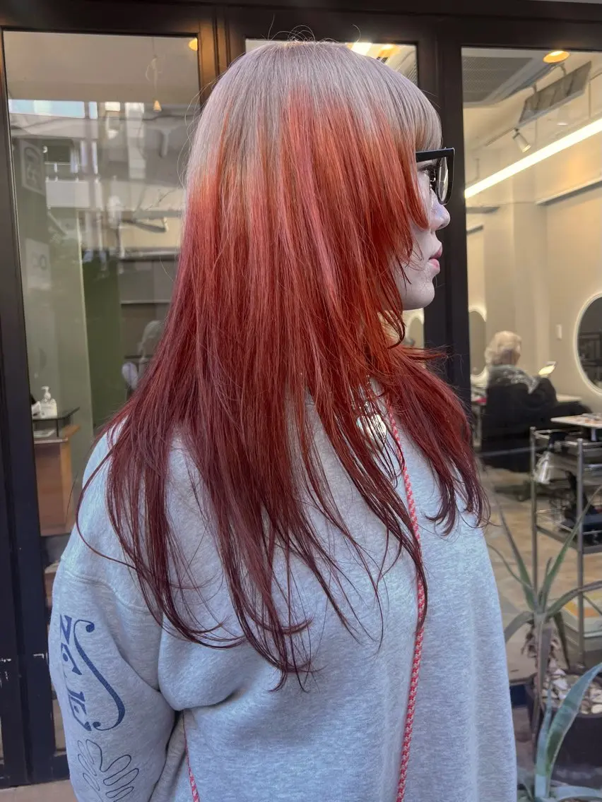【ロング、ミディアムレイヤー】カット＋シャンプー＋トリートメント🫧毛先を揃えたい方✂︎整えたい方🫧の写真