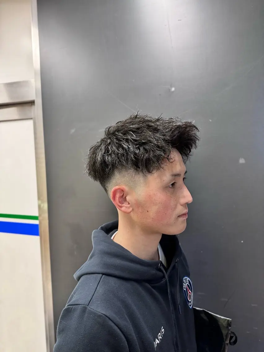 ショート ツイストパーマ 💈菊地 隆斗💈のヘアスタイル