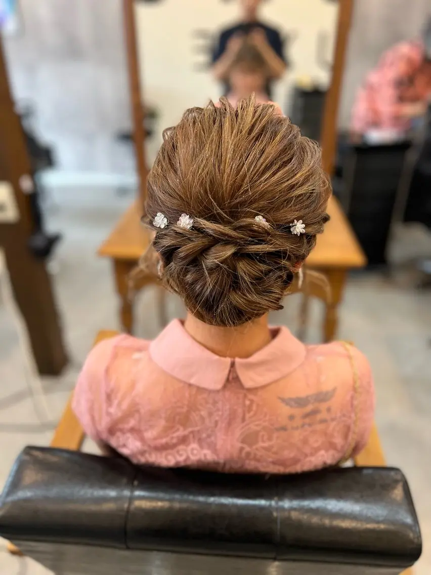セミロング ヘアセット Style Tのヘアスタイル