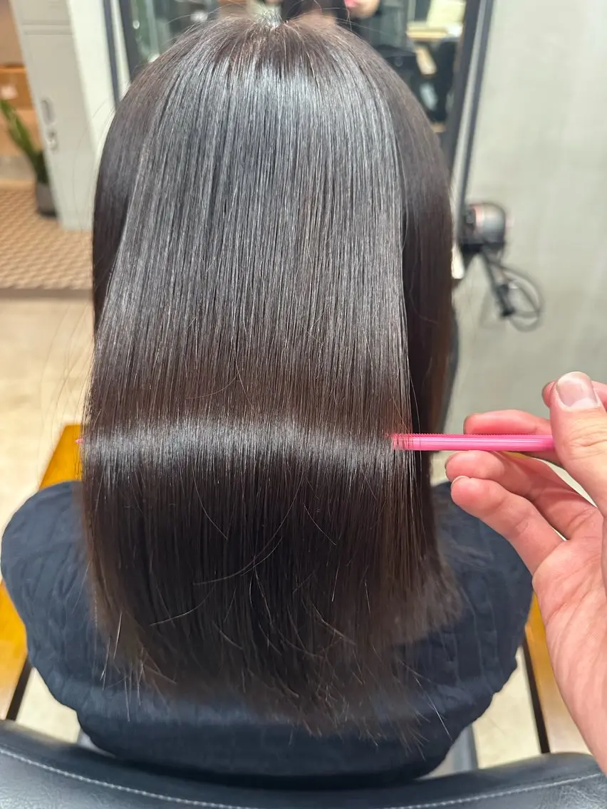ロング カラー ブラウンカラー ショコラブラウン ヘアカラー 馬場 大輝のヘアスタイル