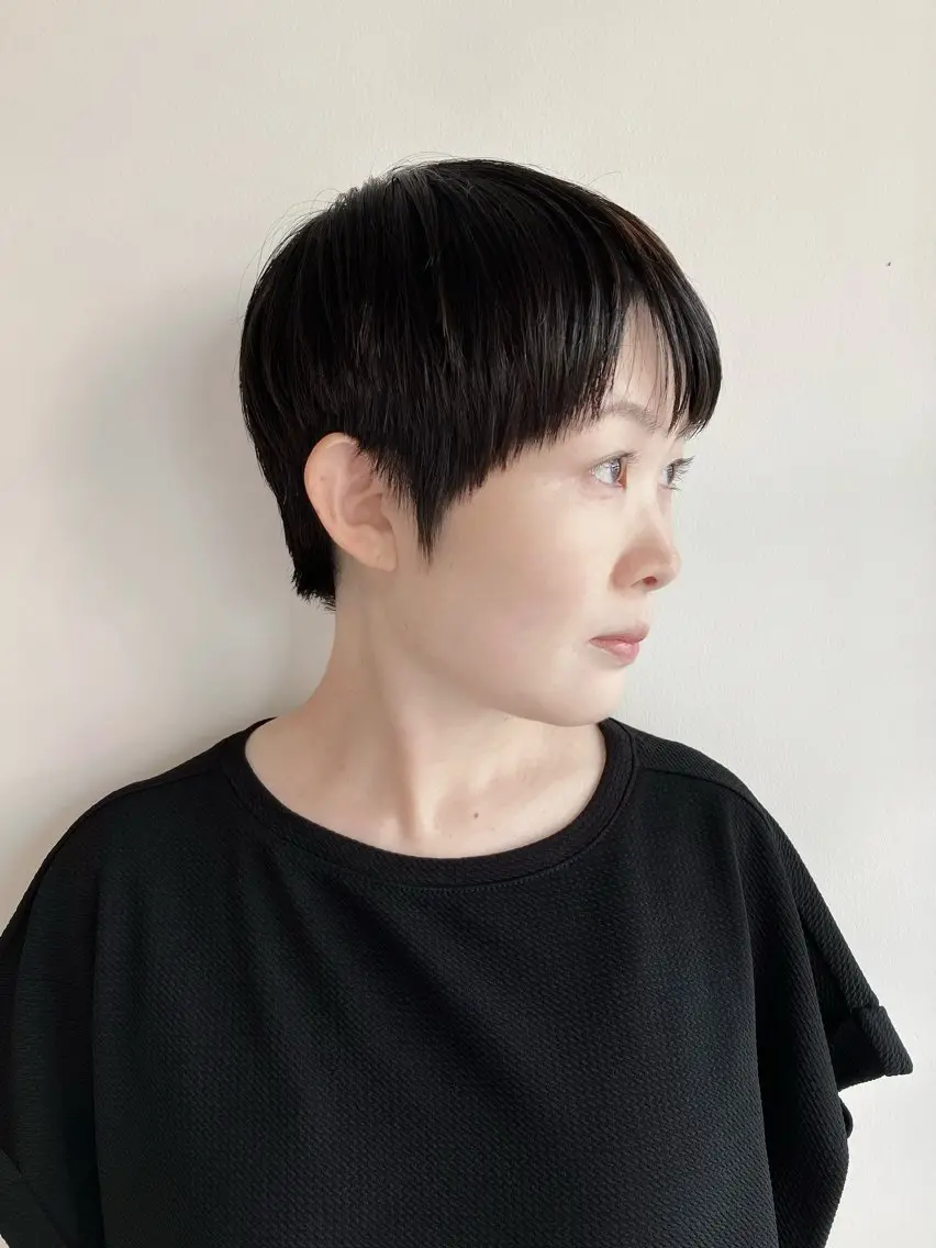 ショート カラー ショートボブ アディクシーカラー ボブ ショートヘア カット ヘアカラー 川間 将彦のヘアスタイル