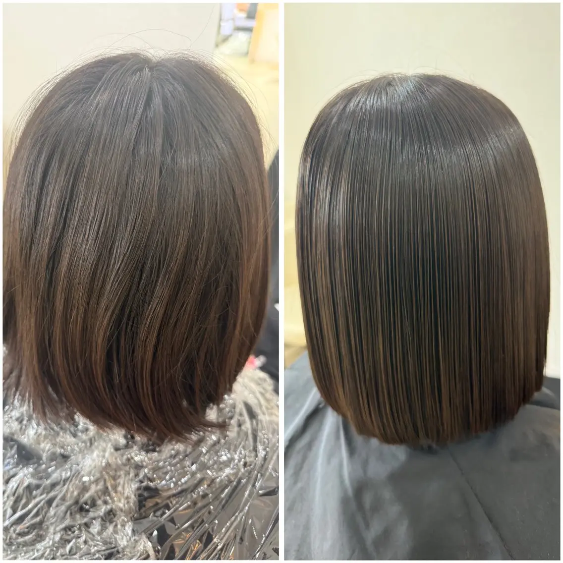 ショート 縮毛矯正 縮毛矯正 TIDEHAIR茨木 フルカラー/まやのヘアスタイル