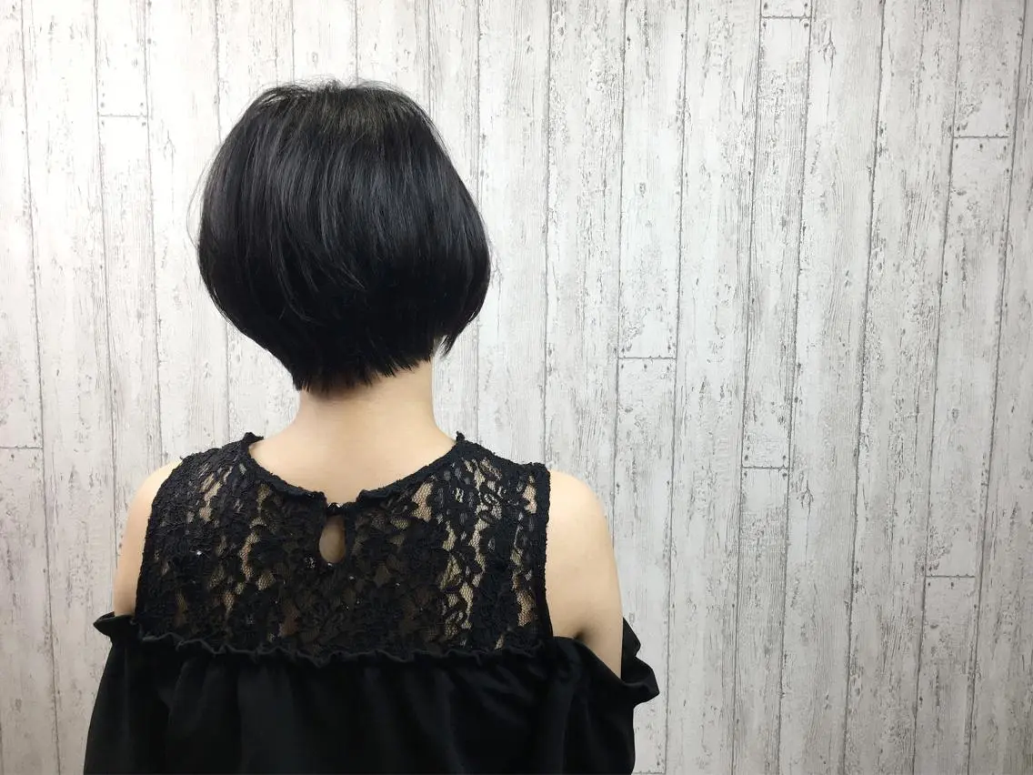 ショート カラー カット ヘアカラー カット/メンズカット 藤田麻衣のヘアスタイル