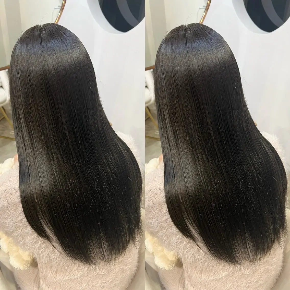🥳【1日1名様限定】✨最高峰の透明感カラー、イルミナカラー+外部補修2stepトリートメントの写真