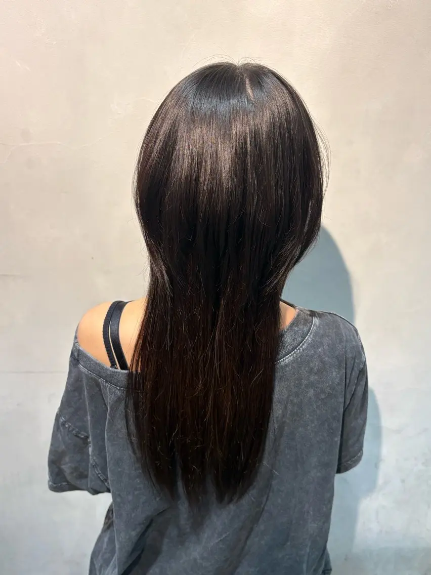 ロング ロング ウルフカット 城川 ノアのヘアスタイル