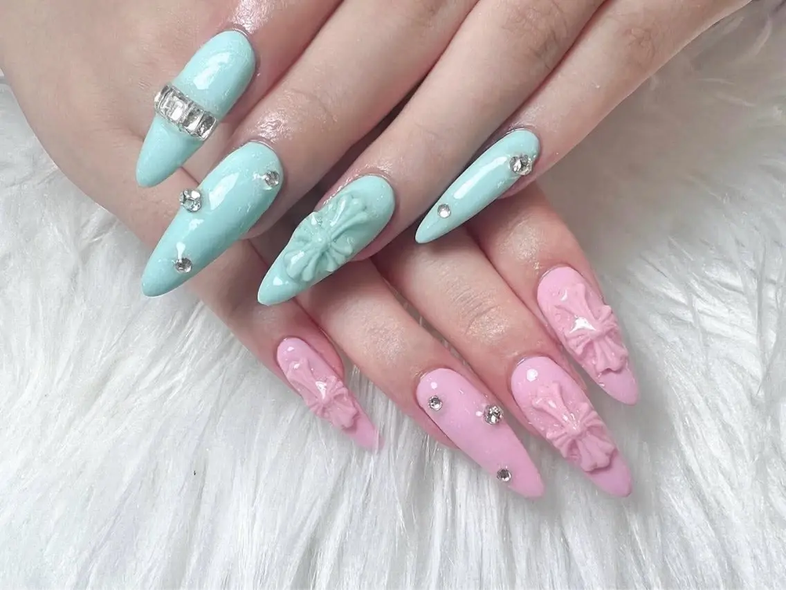 ネイル ハンドネイル Sora Nail Honastugiのネイルデザイン