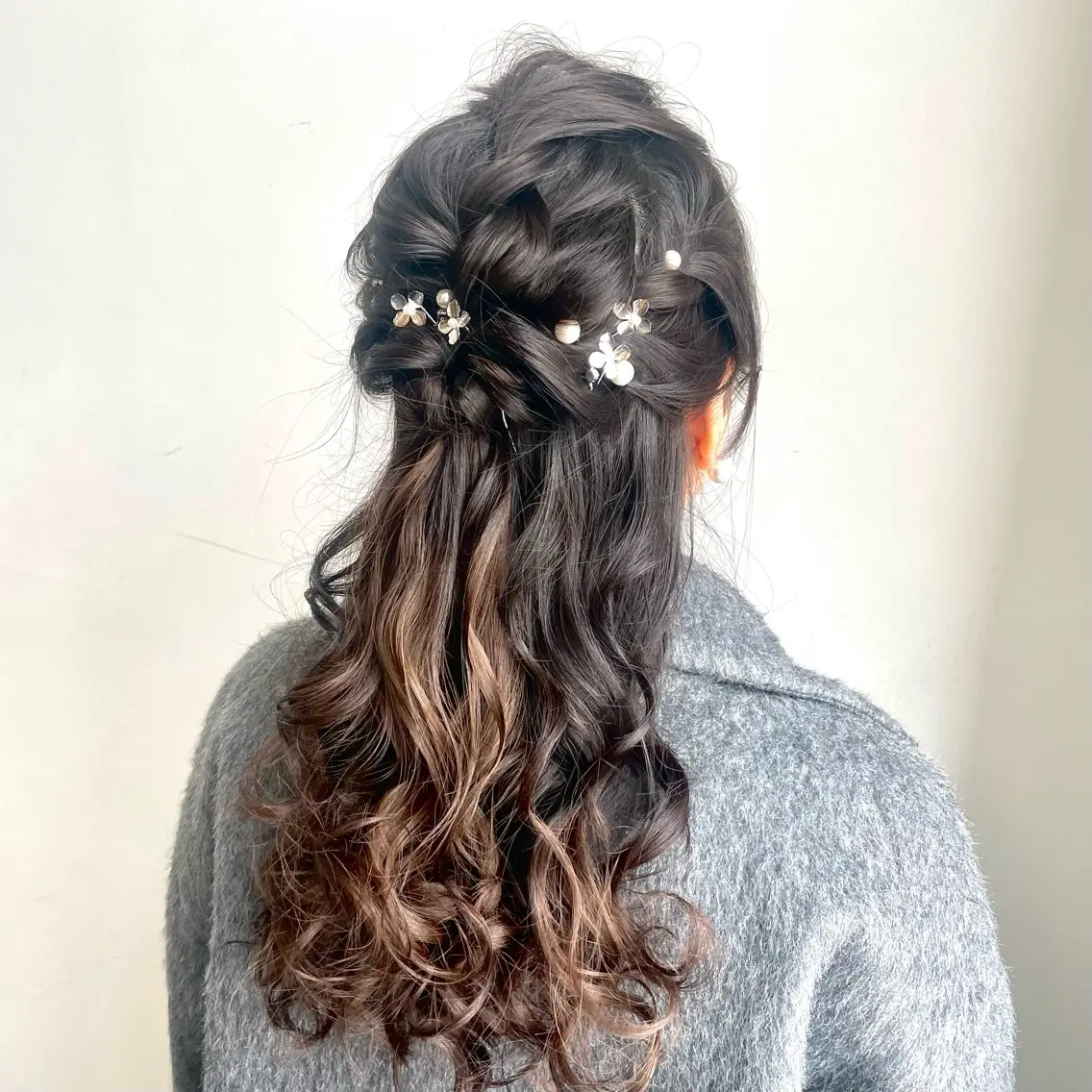 セミロング ヘアアレンジ 札幌 ヘアアレンジ 🍎 タナカセリナのヘアスタイル