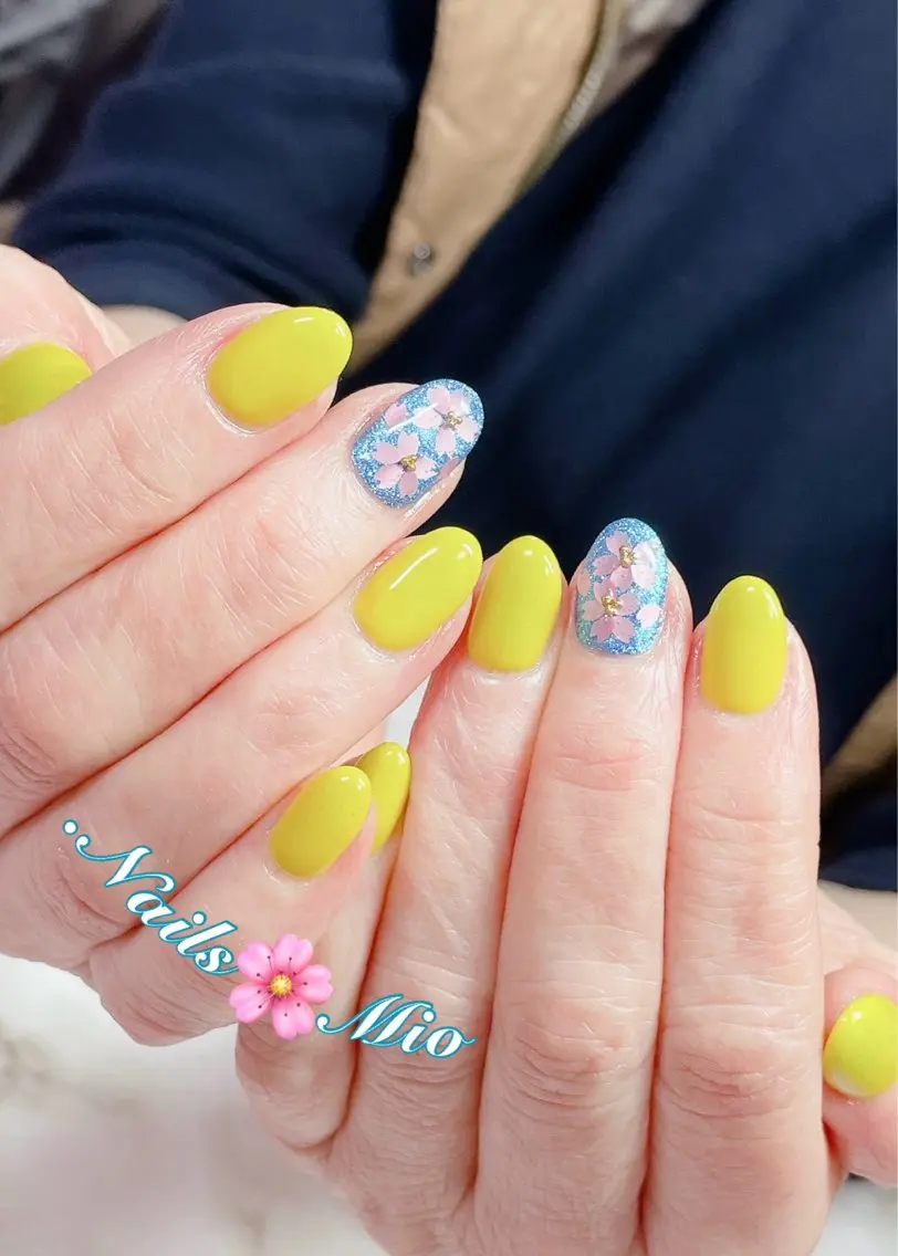 ネイル アートネイル ジェルネイル ワンカラーネイル .Nails Mio 赤羽西ネイルサロンのネイルデザイン