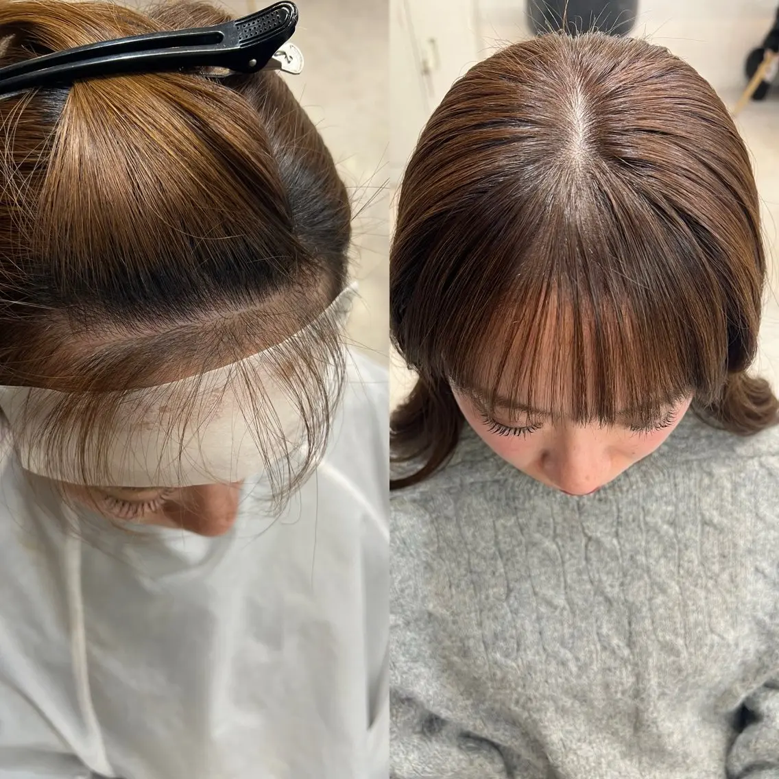 💎髪質改善メニュー💎全体カット➕クロスパーマ➕トリートメントの写真