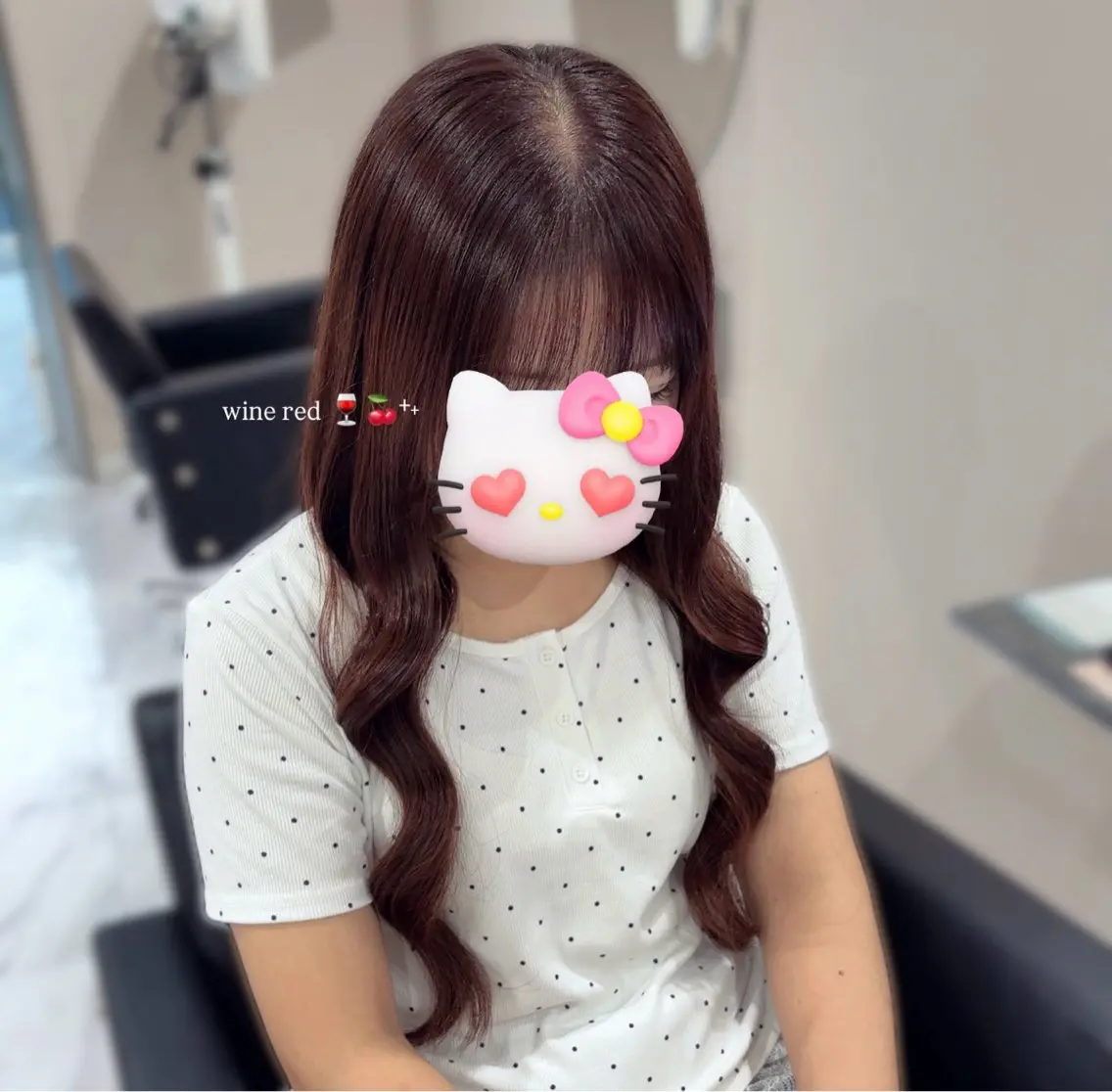 ロング カラー ヘアアレンジ ヘアカラー 透明感カラー🪼🩵 𝐑𝐢𝐧のヘアスタイル