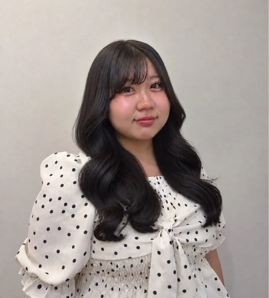 ロング カラー グレージュ オリーブグレージュ オリーブグレー ヘアカラー 心寧🍑🤍ྀི/ beigecolorのヘアスタイル