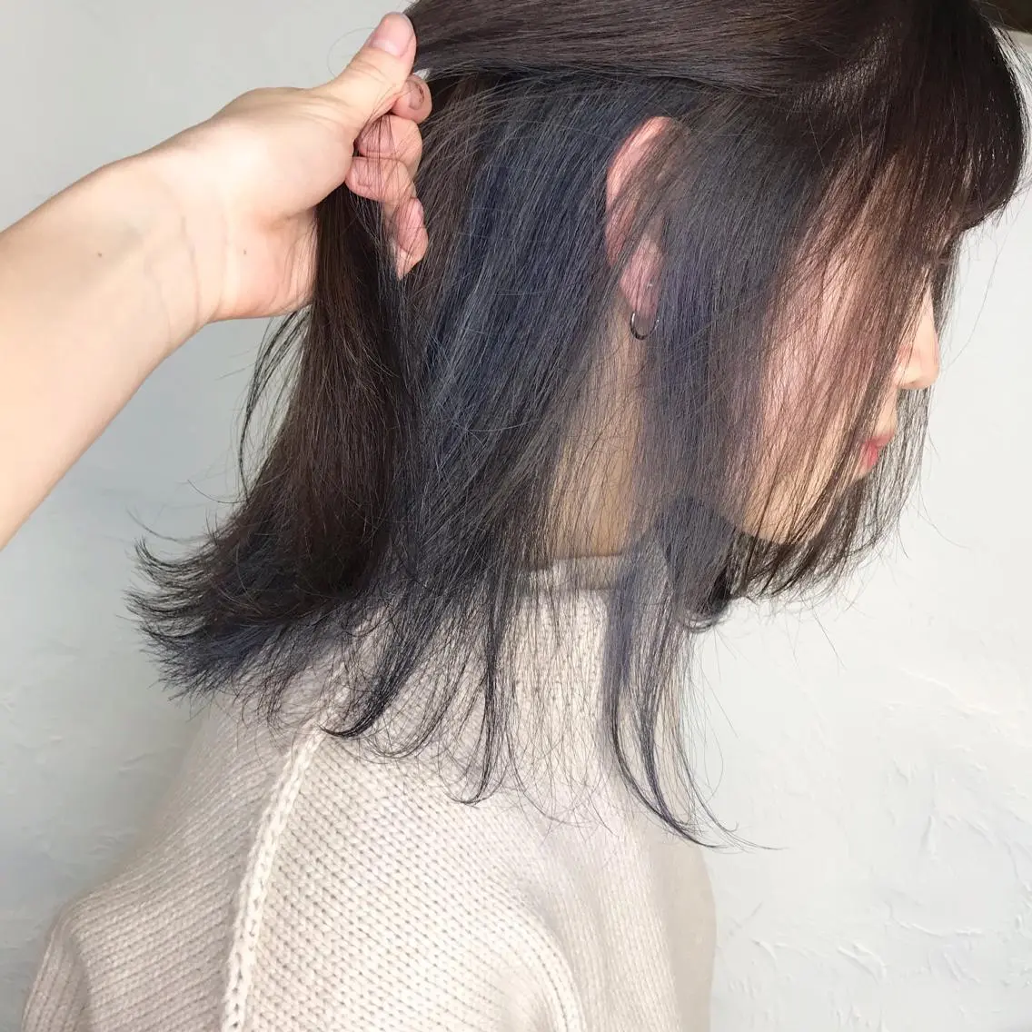 ミディアム カラー 上品韓国ヘア レイヤー/ayaのヘアスタイル
