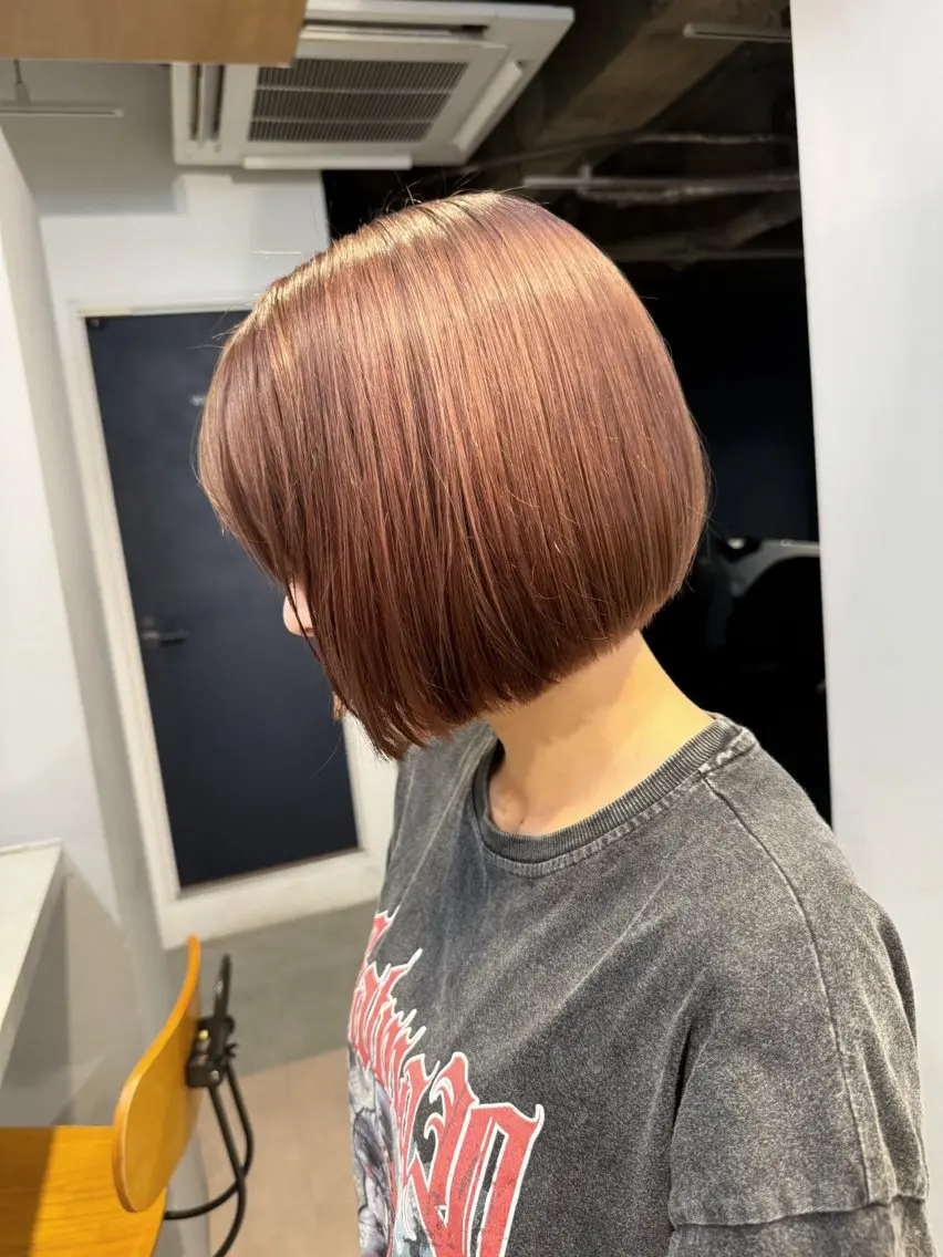 ショート ヘアカラー 神パーマ&ツヤ髪 黒田ダイのヘアスタイル