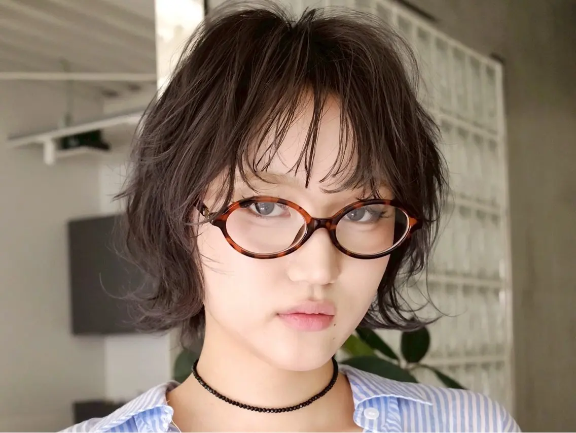ショート らん カラーモデル募集中のヘアスタイル