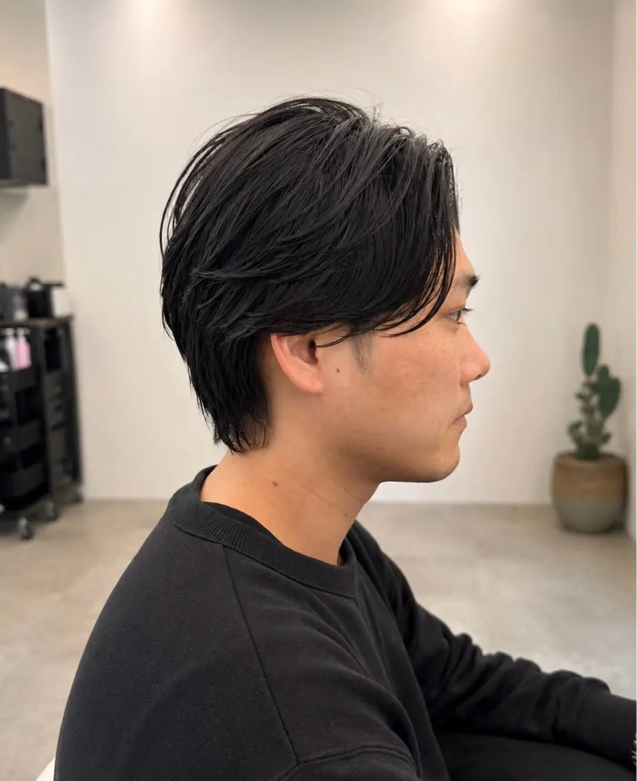 メンズ カット パーマ メンズ特化♪カット ＋パーマあおきいおりのヘアスタイル