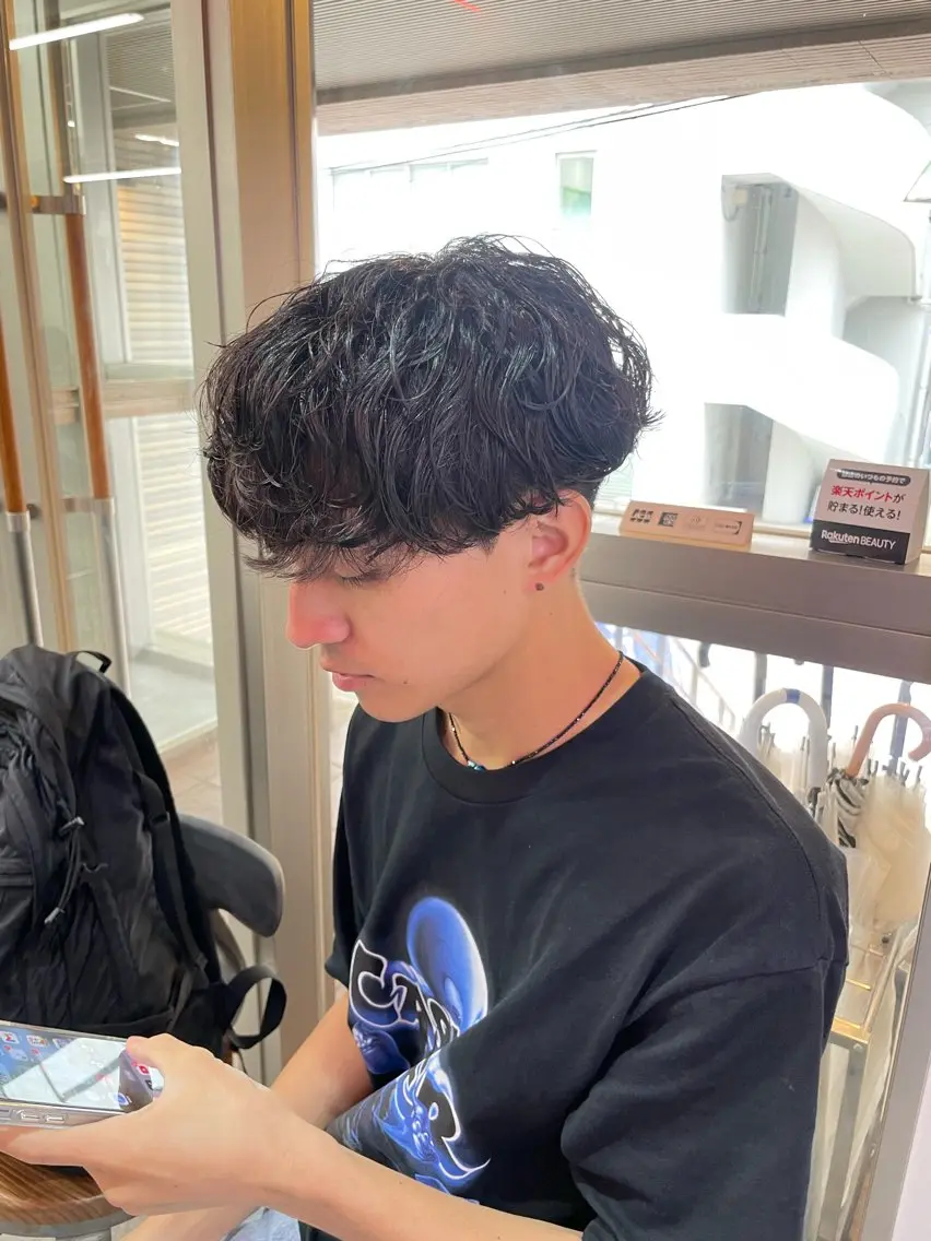 パーマ メンズ カット パーマ 町田エリアＮｏ．１/ パーマ特化/太田京希のヘアスタイル