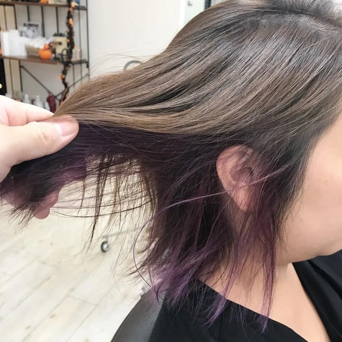 ショート カラー カット ヘアカラー トリートメント Lien 深井店のヘアスタイル