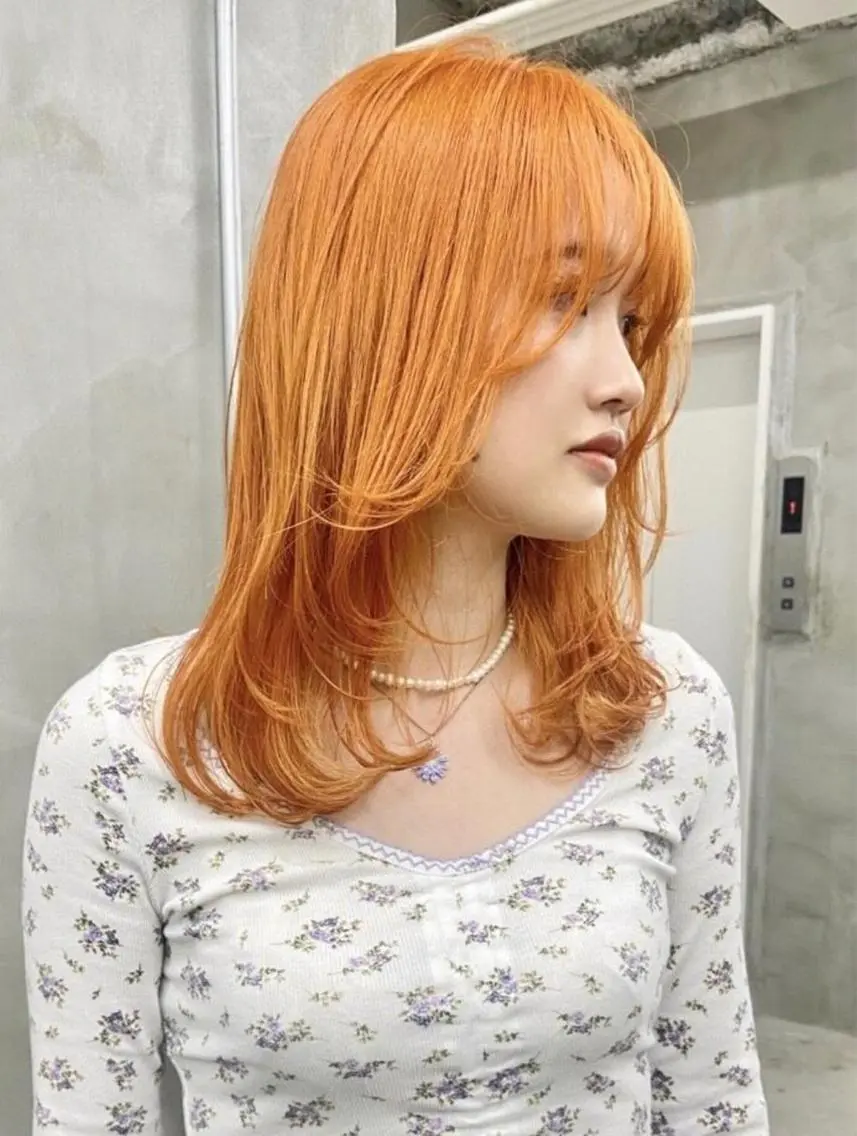 期間限定レディースカット+外部補習トリートメント✨🥰レイヤー/ウルフ/ボブ/韓国/ミディアムの写真