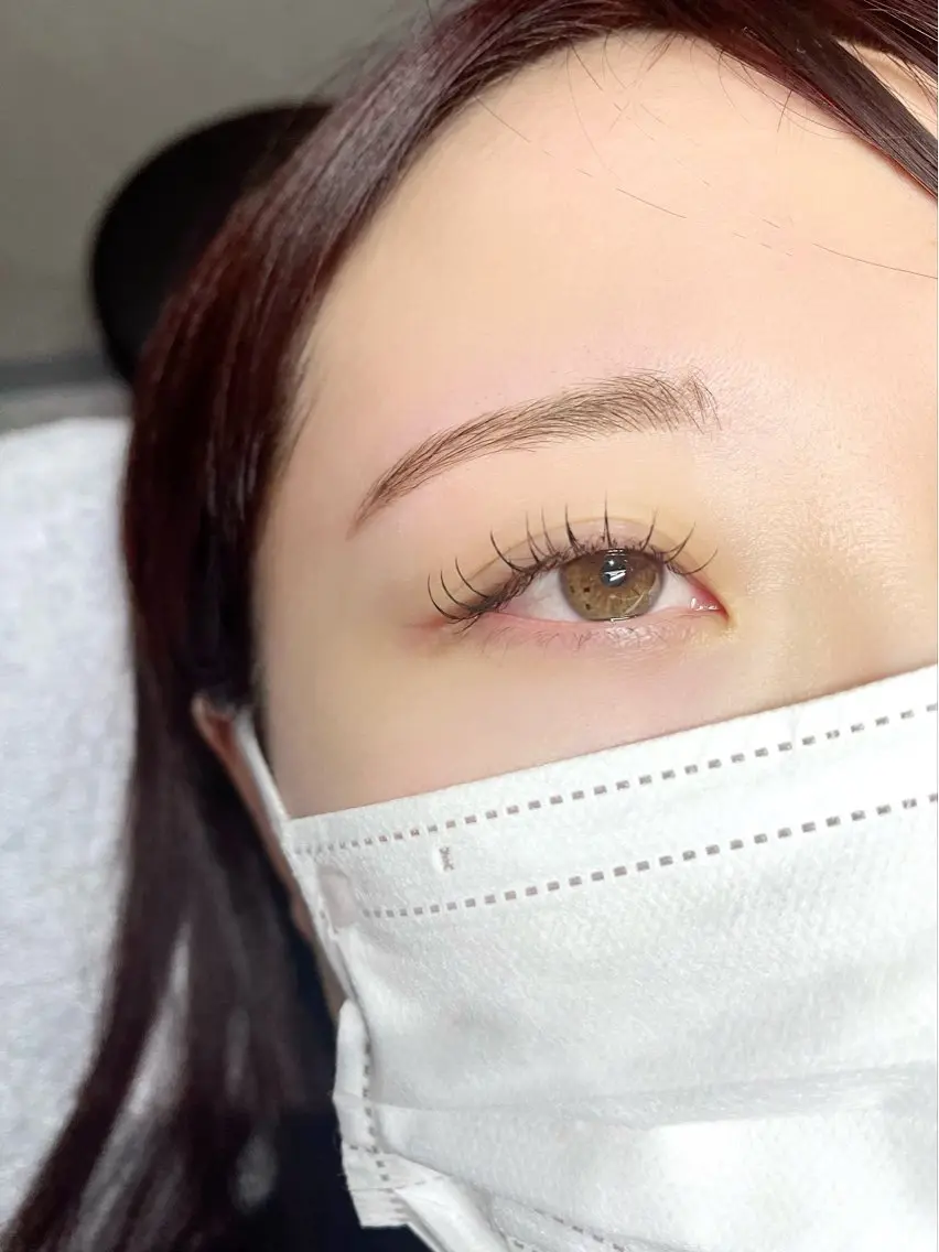 カラーフラットラッシュ80本✨️付け足し🆗の写真