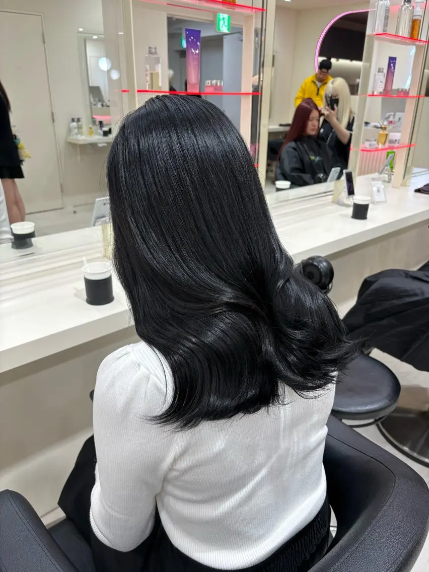 ミディアム カラー 💟RINNA 艶カラー💟のヘアスタイル