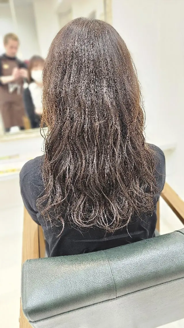 ロング カット パーマ 林慶吾/ショート /ダメージレスカラーのヘアスタイル