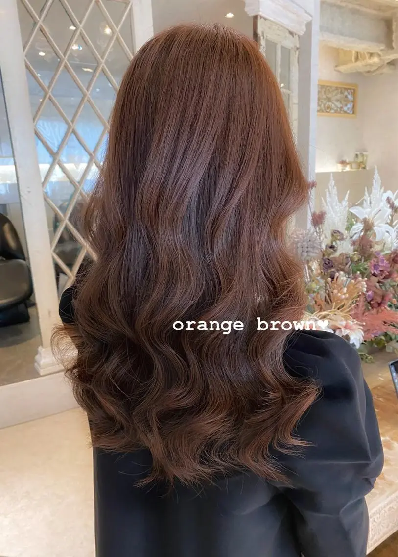 【人気No.3✨】低ダメージ🧡ワンカラー＋3stepライト髪質改善トリートメント🌈＋カットの写真