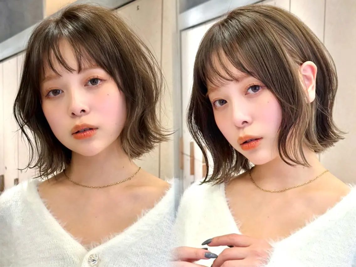 ミディアム カット トリートメント 上品♡ボブ/レイヤー /艶髪🌷村松優斗のヘアスタイル